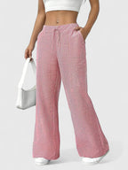 Bequeme Weite Hose mit Eleganten Details