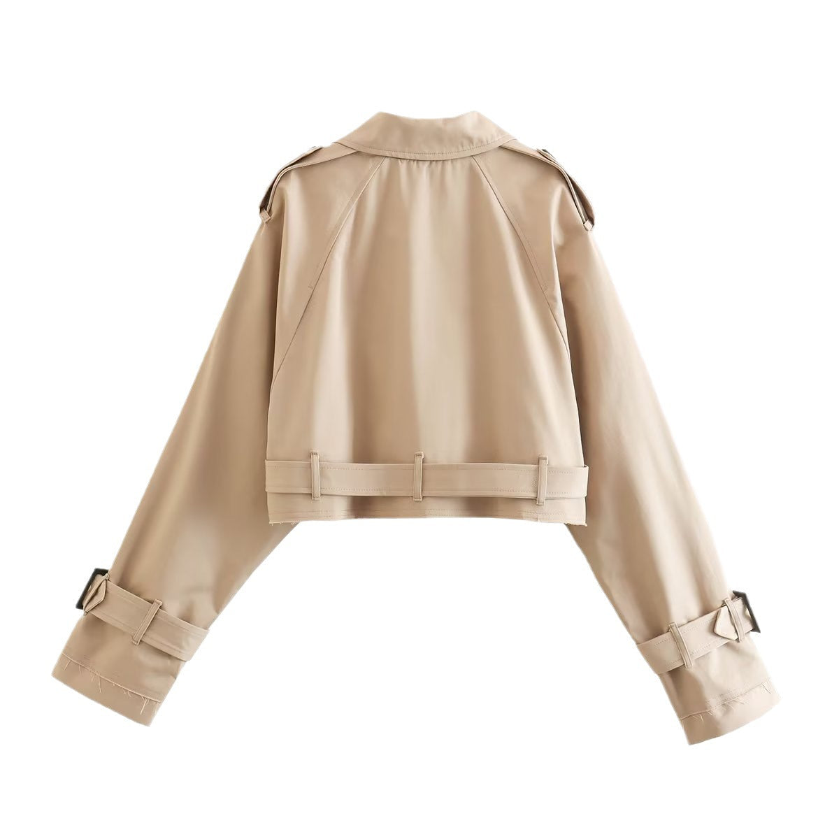 Karla | Stilvoller und vielseitiger kurzer Trenchcoat
