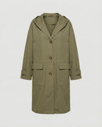 Jessica | Lässiger wasserdichter Trenchcoat