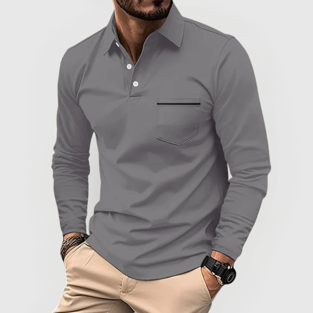 Elegantes und bequemes Polo mit praktischer Tasche