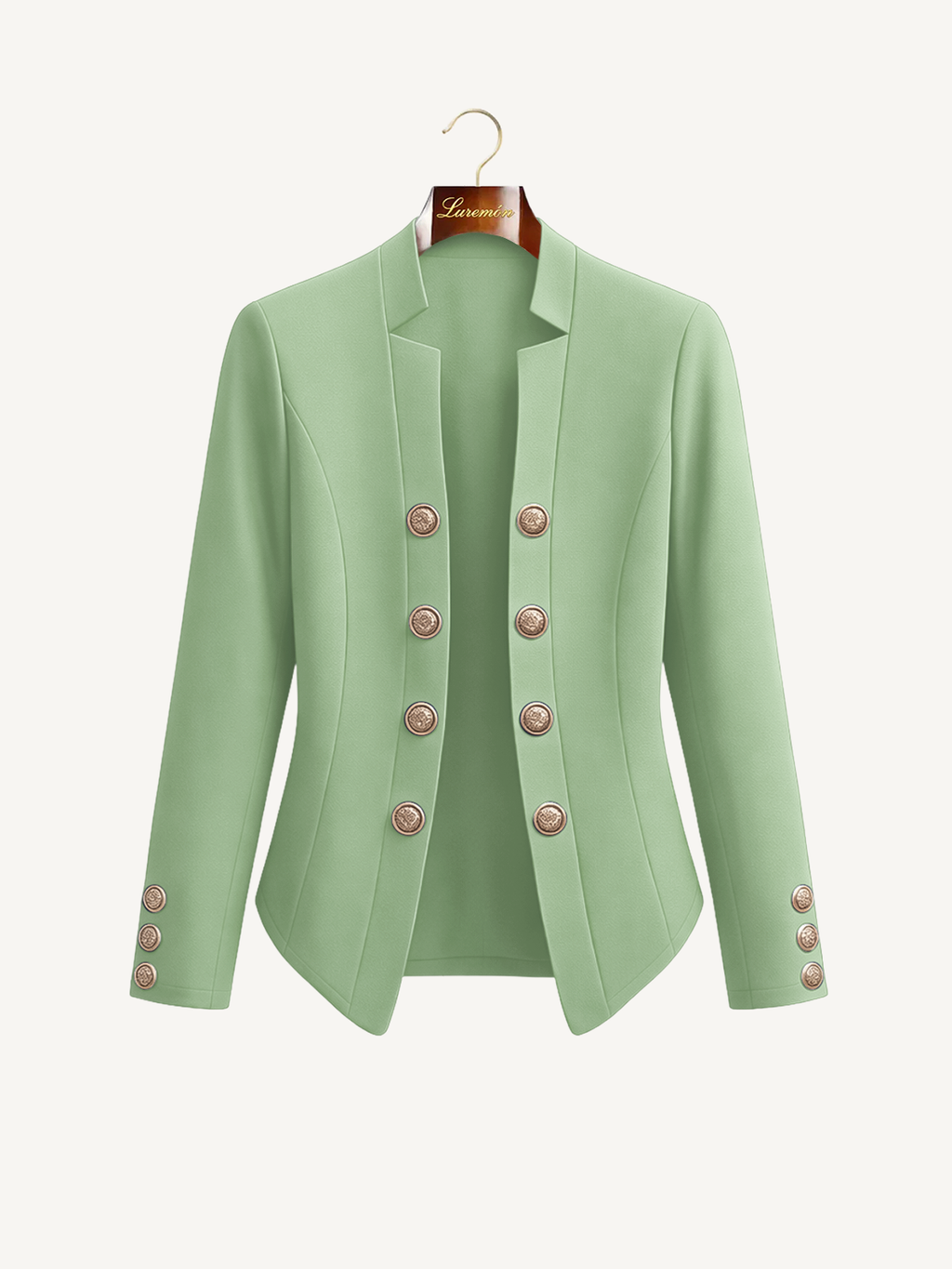 Blazer Tailliert Business Look