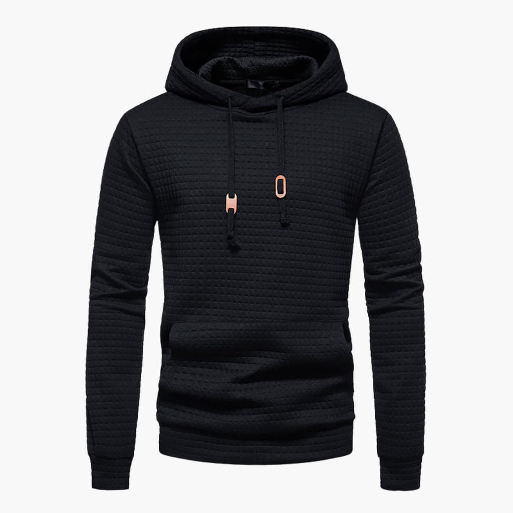 Marco | Herren bequemer Kapuzenpullover mit strukturierter Optik
