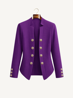 Blazer Tailliert Business Look