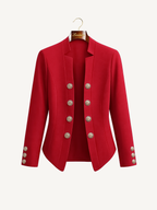 Blazer Tailliert Business Look
