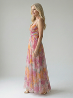 Charlotte | Weiches Wickel-Maxikleid