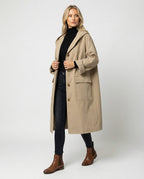 Jessica | Lässiger wasserdichter Trenchcoat