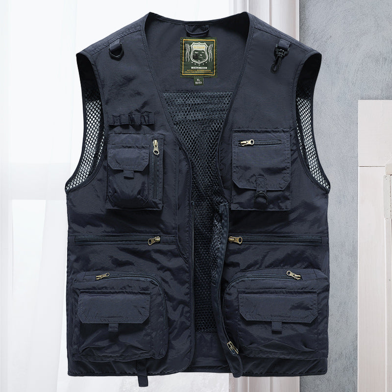Livia | Weste mit Mehrtaschendesign und Netzfutter