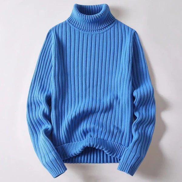 Rollkragen-Pullover