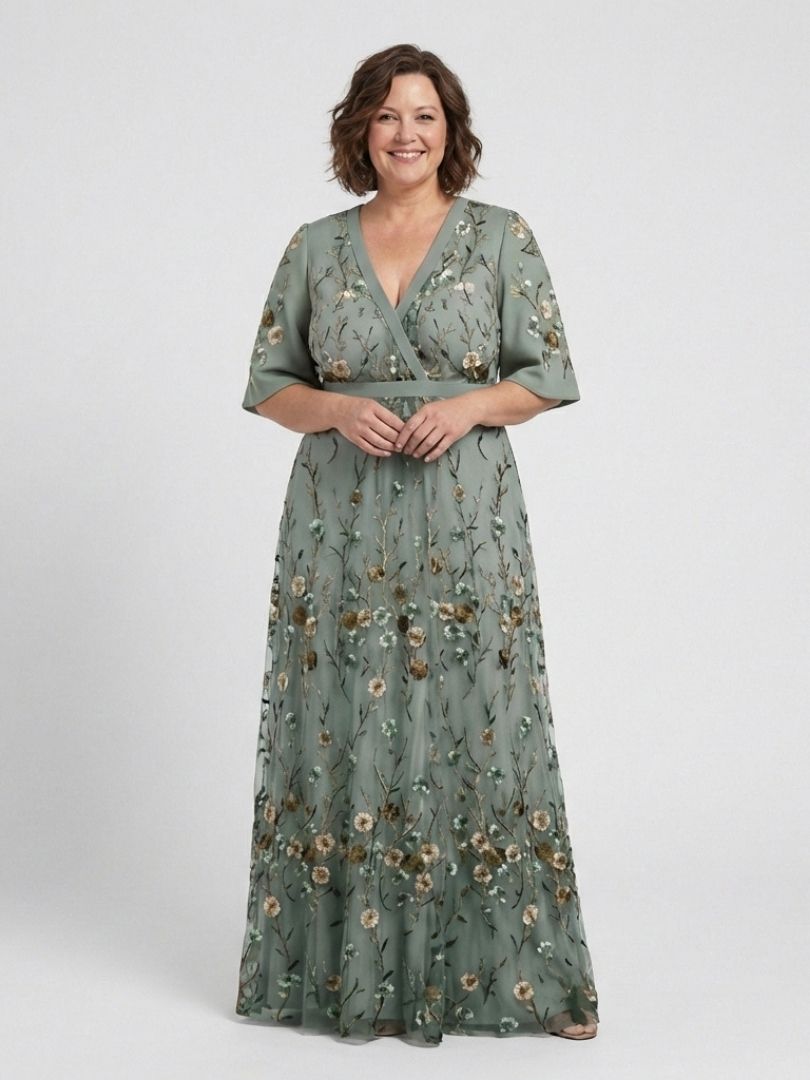 Amelie | Maxikleid mit Blumenmuster