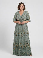 Amelie | Maxikleid mit Blumenmuster