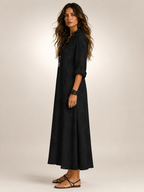 Merle | Bauchkaschierendes Blumen-Sommerkleid