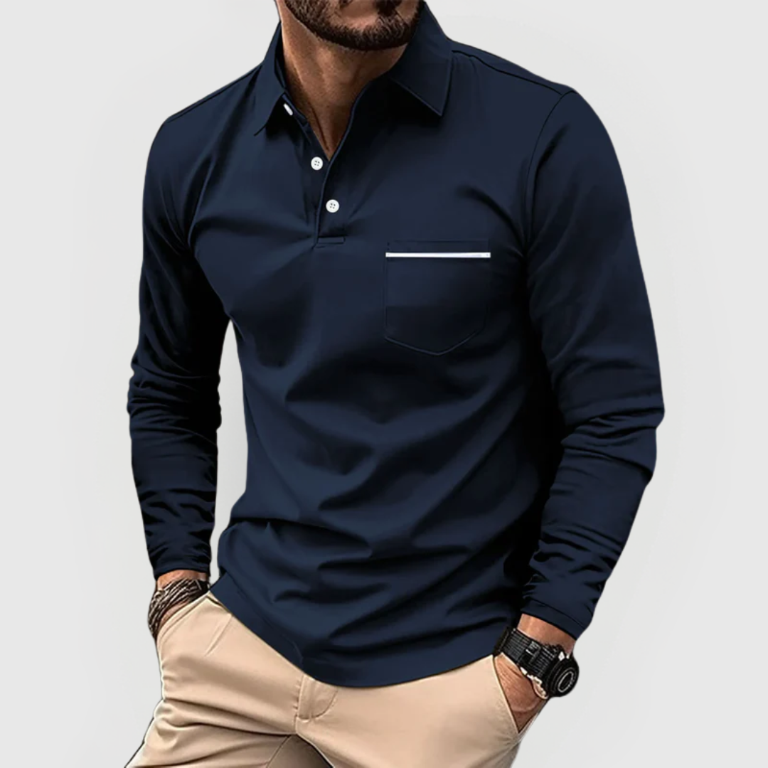 Elegantes und bequemes Polo mit praktischer Tasche