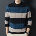 Eleganter Jacquard-Pullover für wohlige Wärme an kalten Tagen