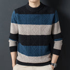 Eleganter Jacquard-Pullover für wohlige Wärme an kalten Tagen