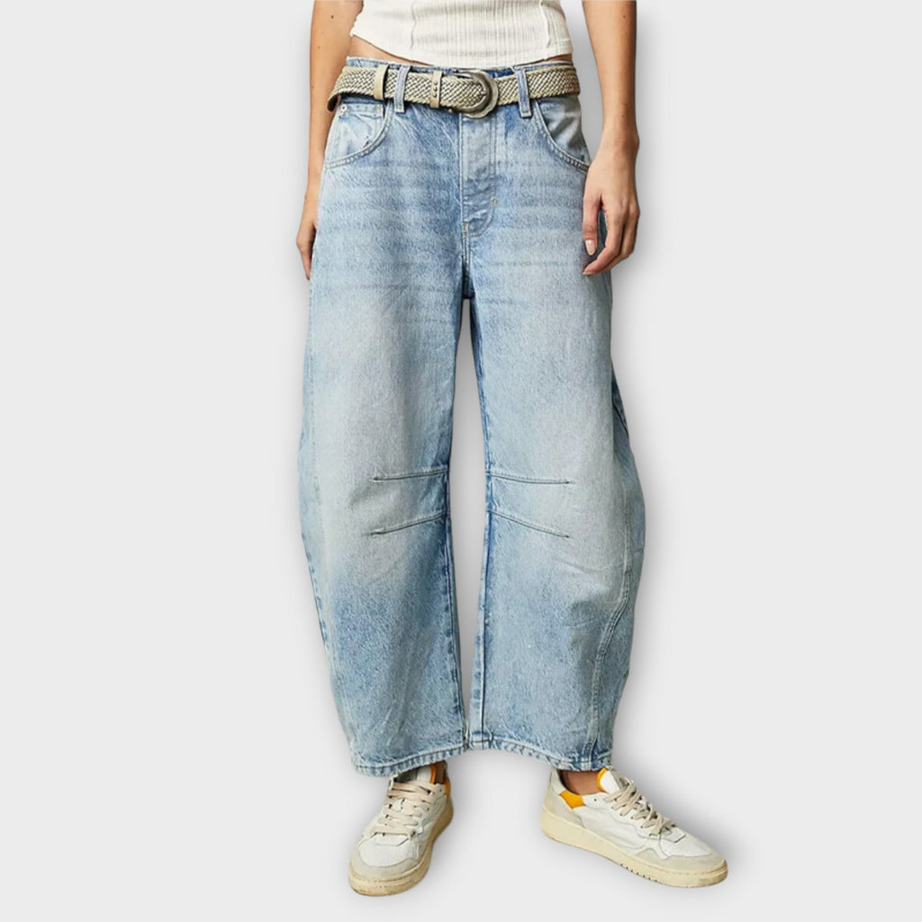 Locker sitzende Komfort-Jeans