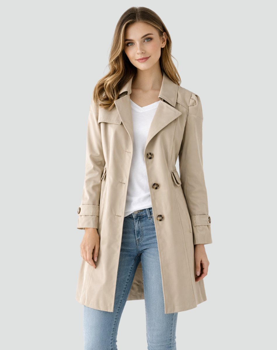 Charlotte | Zeitloser und klassischer Trenchcoat