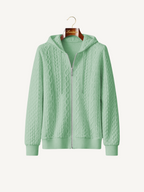 Elegante Zipper Blazerjacke