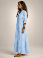 Merle | Bauchkaschierendes Blumen-Sommerkleid
