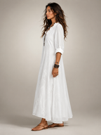Merle | Bauchkaschierendes Blumen-Sommerkleid