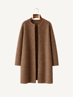 Langer Strickcardigan