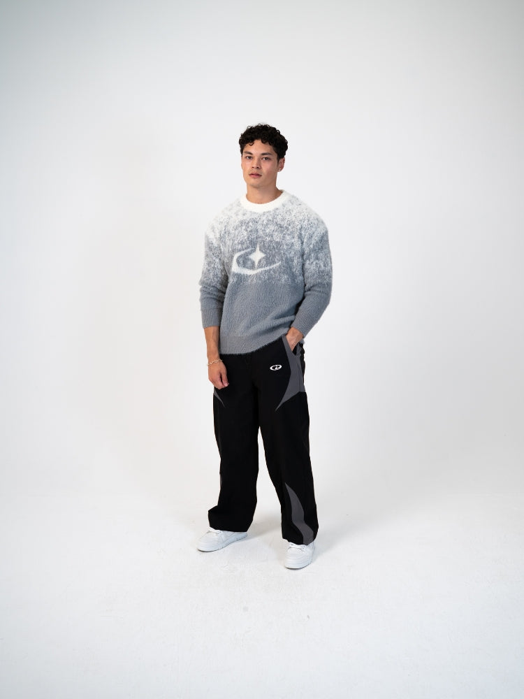 Kuscheliger, flauschiger Mohair-Pullover