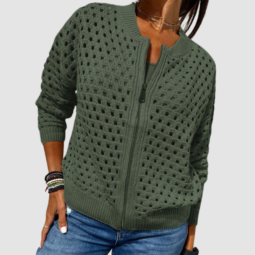 Eleganter Premium-Strickcardigan Damen