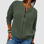 Eleganter Premium-Strickcardigan Damen