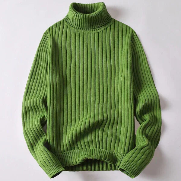 Rollkragen-Pullover