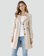 Charlotte | Zeitloser und klassischer Trenchcoat