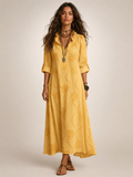 Merle | Bauchkaschierendes Blumen-Sommerkleid