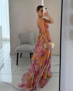 Mandy | Zauberhaftes Maxikleid mit Blumenprint