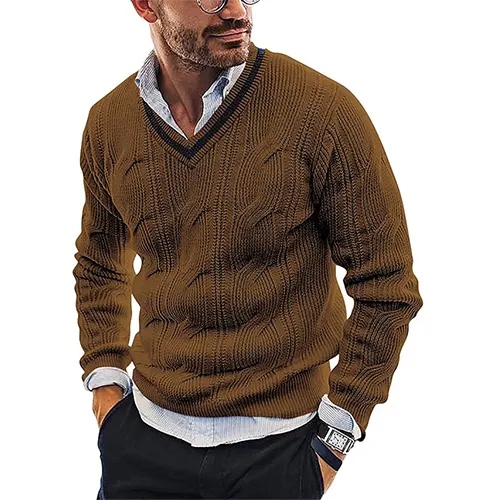 Stilvoller Herrenpullover