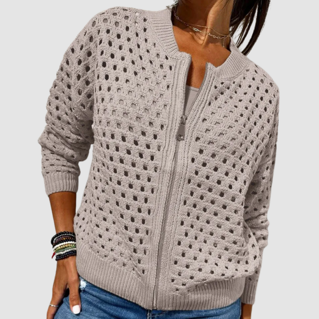 Eleganter Premium-Strickcardigan Damen