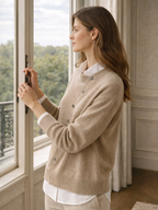 Bequemer Damen Strickcardigan
