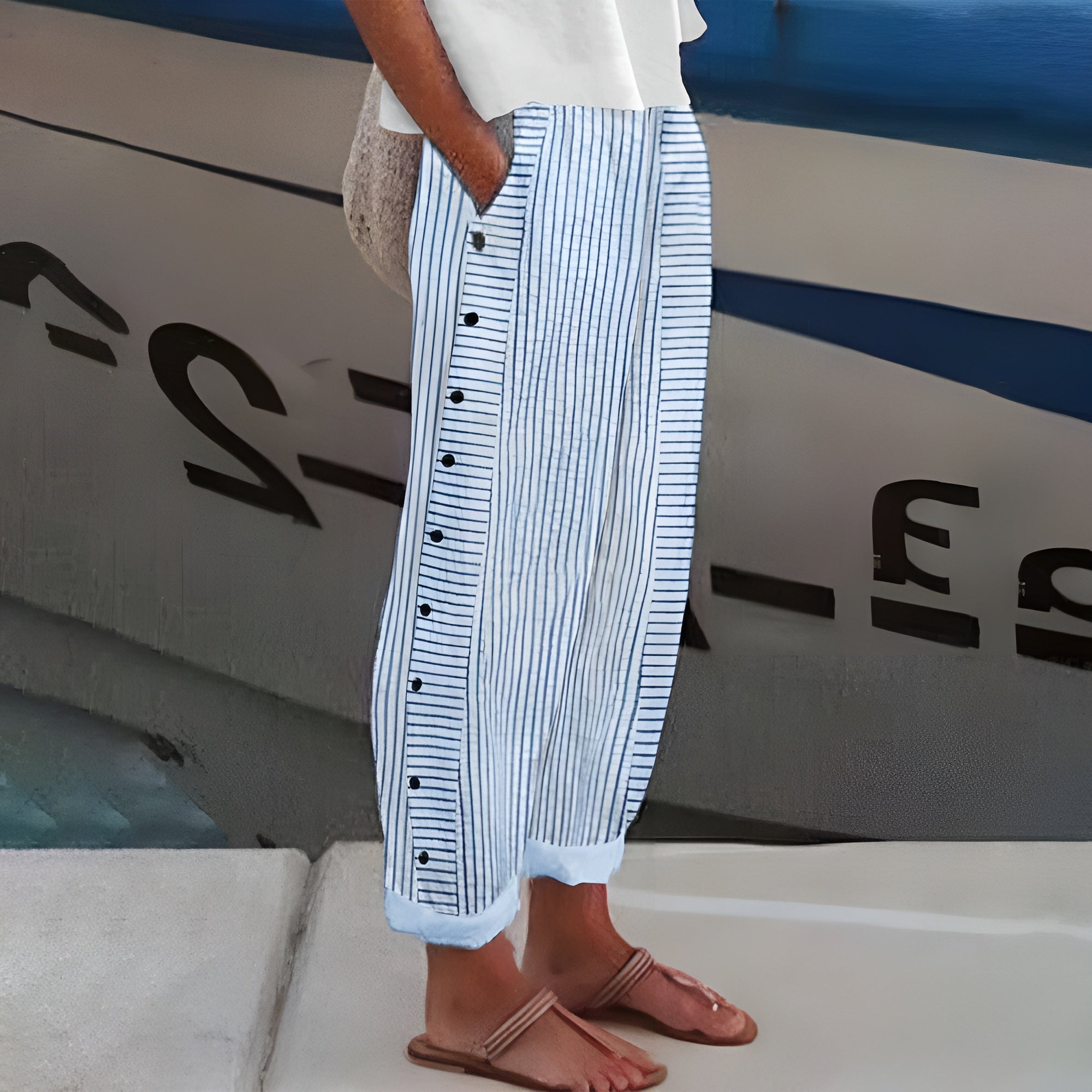 Leichte Leinenhose