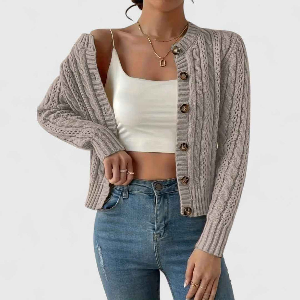 Eleganter trendiger Cardigan für einen schicken Look Damen
