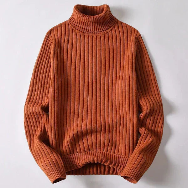 Rollkragen-Pullover