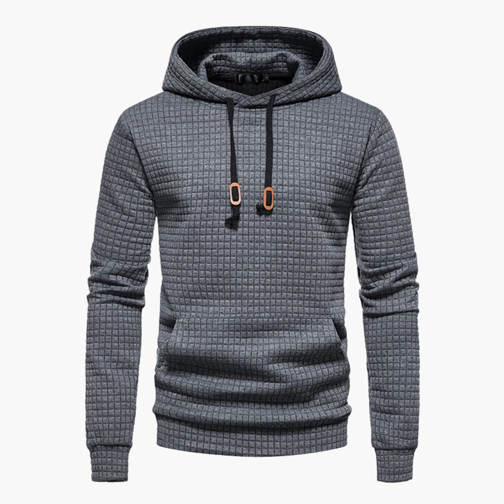 Marco | Herren bequemer Kapuzenpullover mit strukturierter Optik