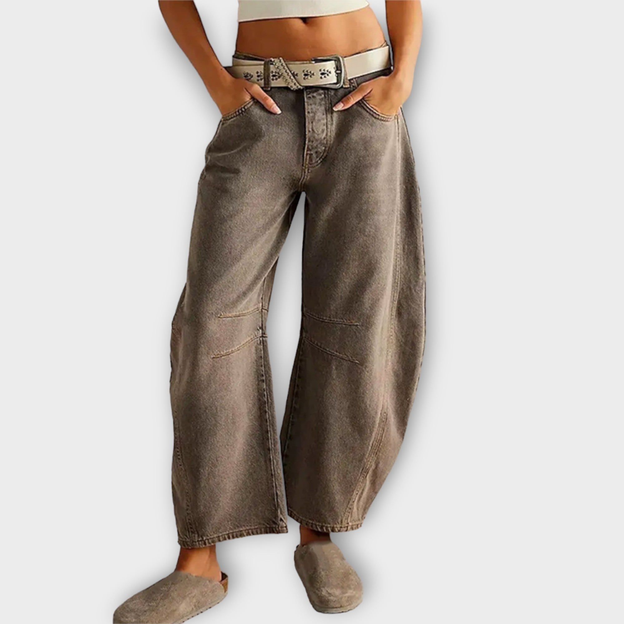 Locker sitzende Komfort-Jeans