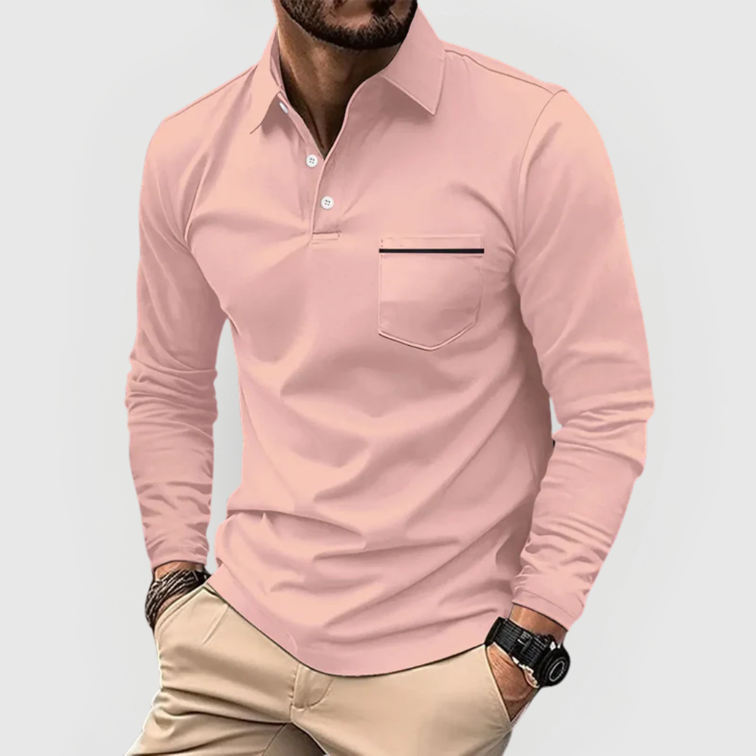 Elegantes und bequemes Polo mit praktischer Tasche
