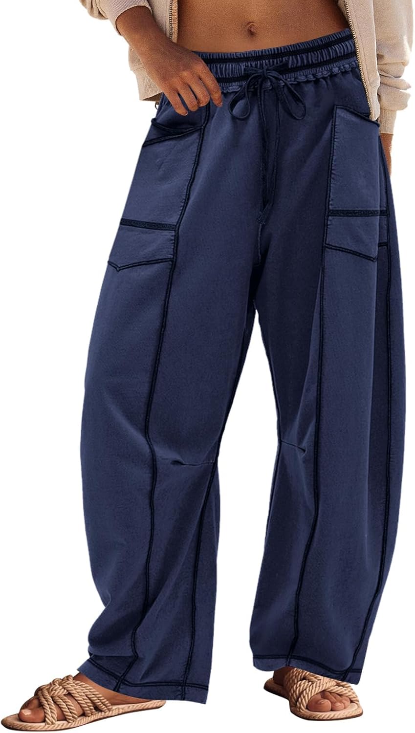 Barrel-Pants – Weite Sommer-Loungehose für jeden Moment