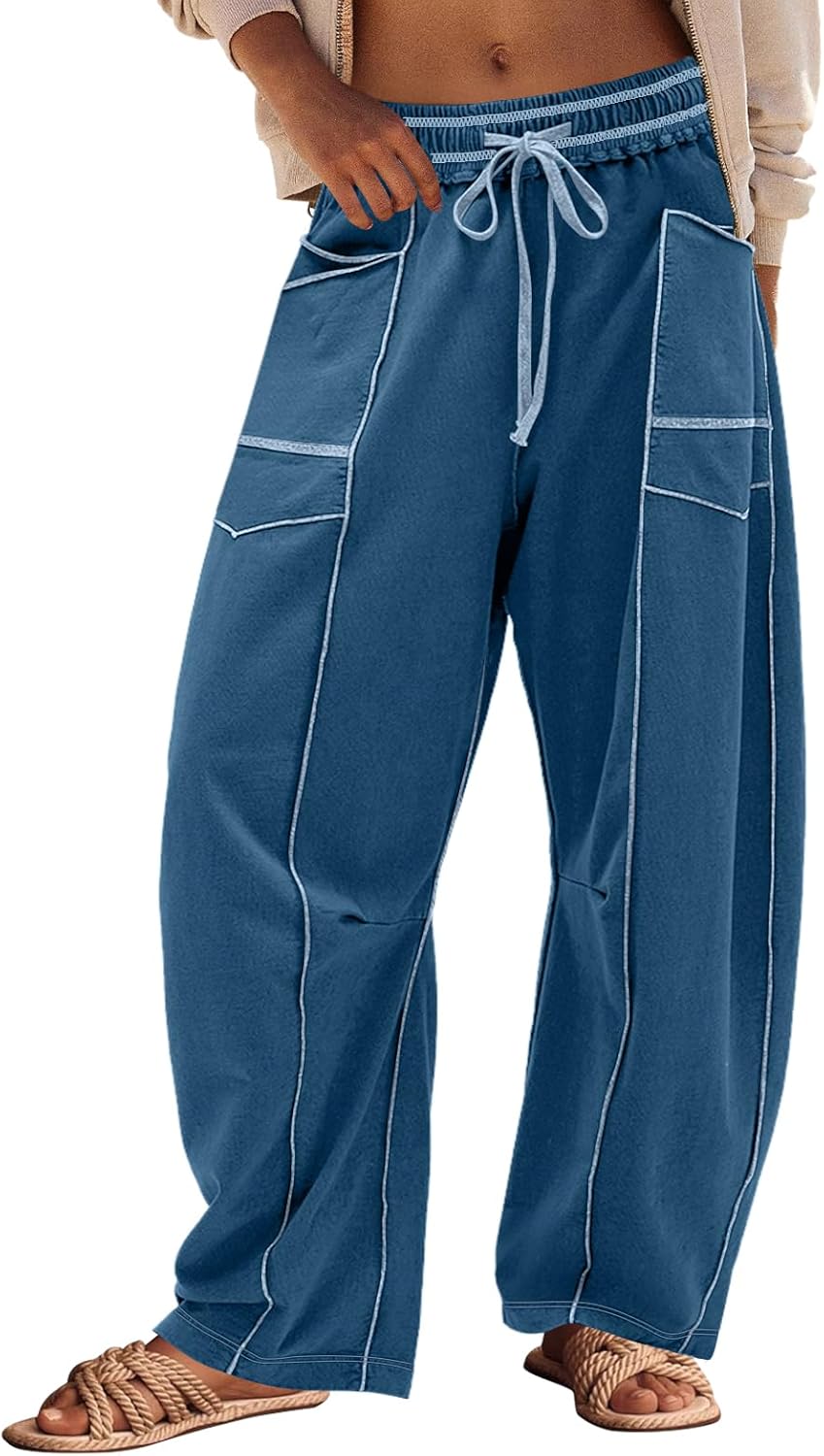 Barrel-Pants – Weite Sommer-Loungehose für jeden Moment