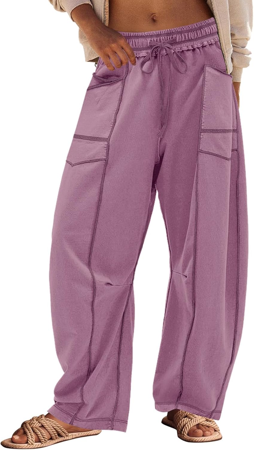 Barrel-Pants – Weite Sommer-Loungehose für jeden Moment