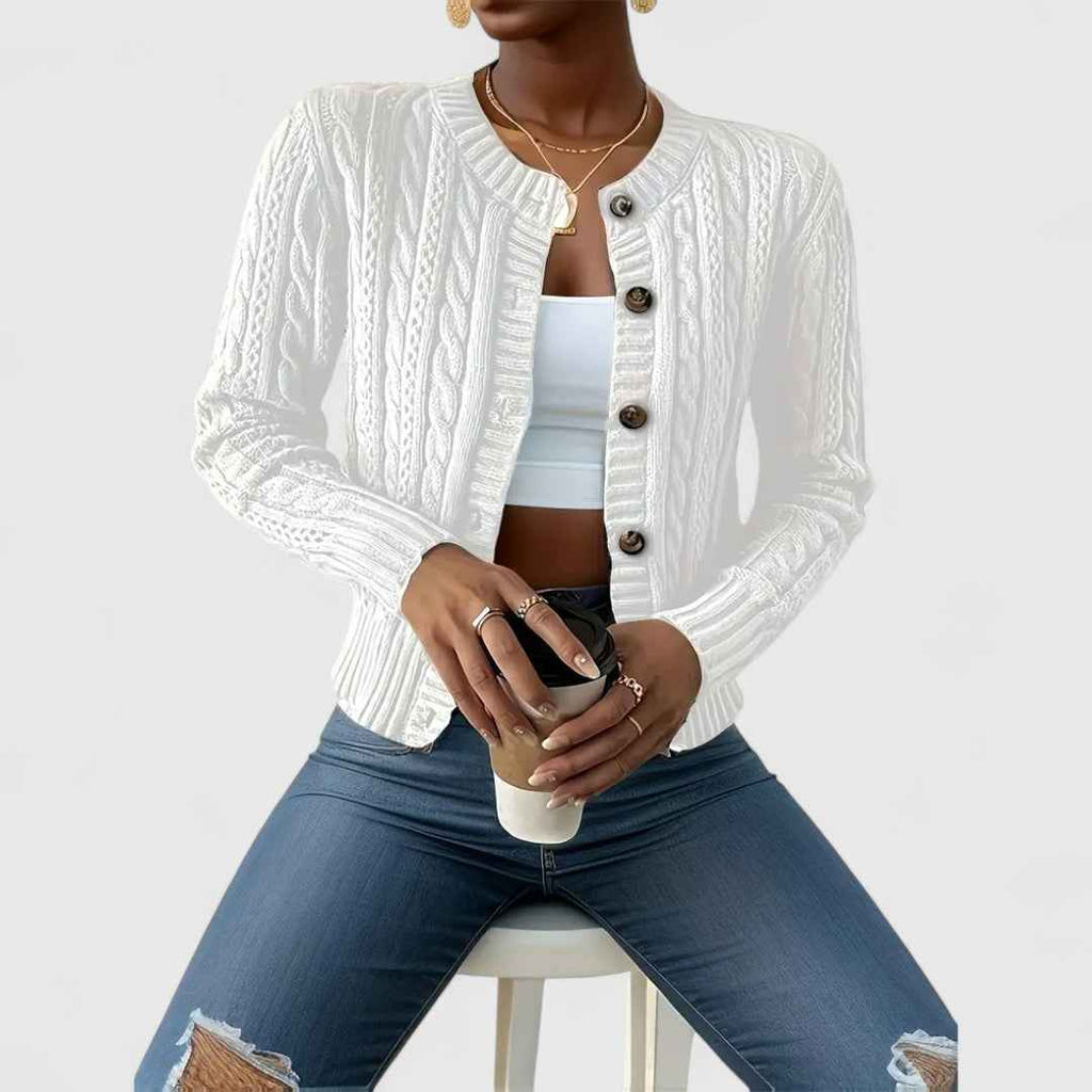 Eleganter trendiger Cardigan für einen schicken Look Damen