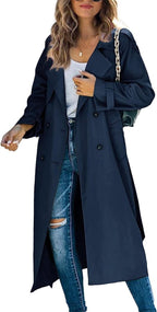 Victoria | Zeitloser und eleganter langer Trenchcoat