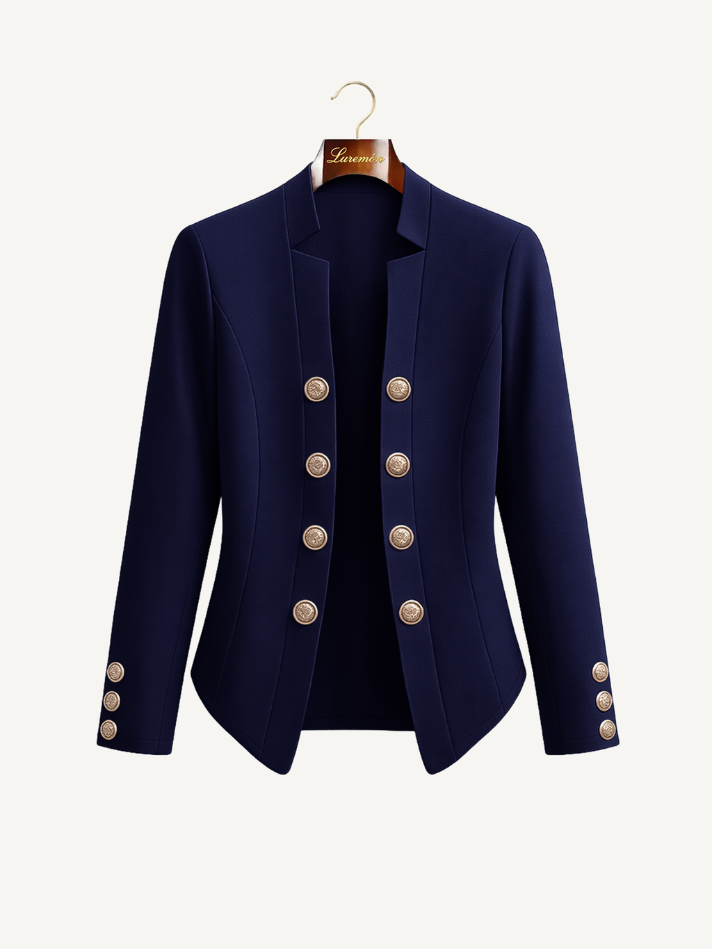 Blazer Tailliert Business Look