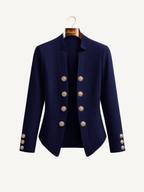 Blazer Tailliert Business Look