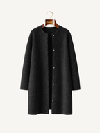 Langer Strickcardigan