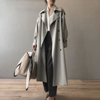 Charlotte | Wasserabweisender zweireihiger Trenchcoat für zeitlosen Stil