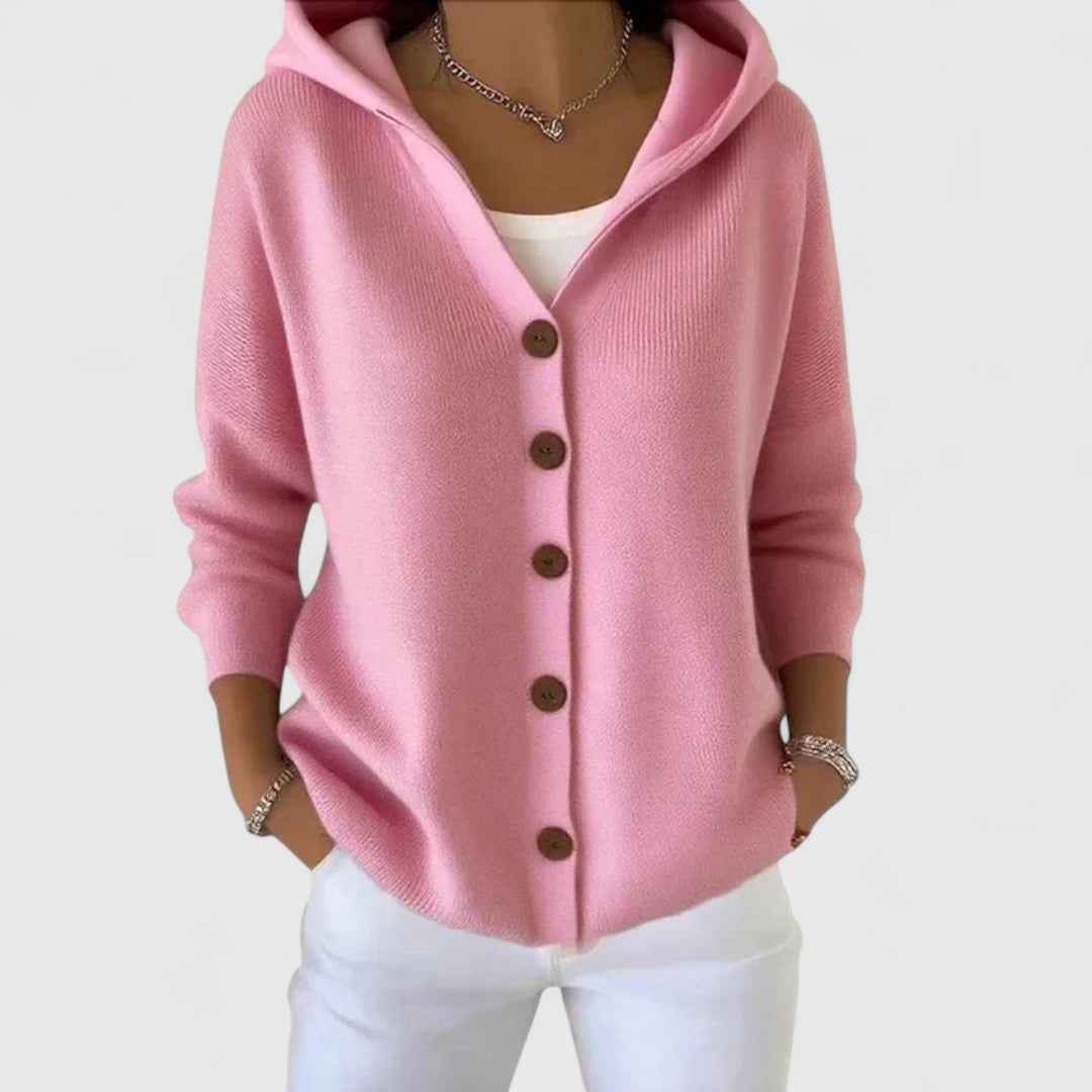Elegantes modisches Cardigan Kleid Damen